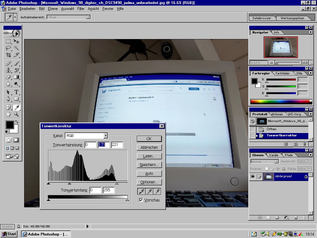 デスクトップ Windows photoshop Windows 98 is turning 25 – and I'm spending the week working