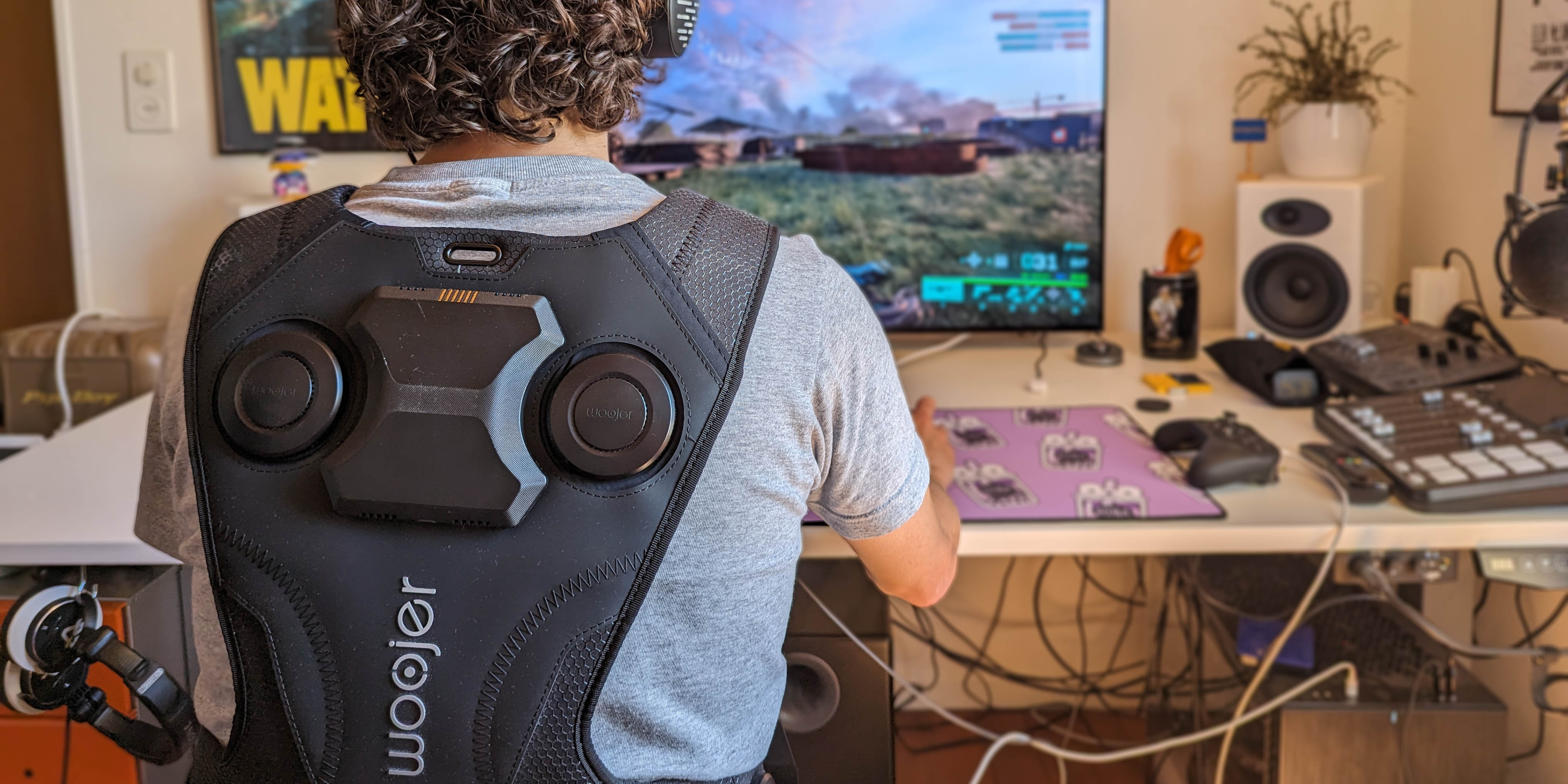 Woojer Vest 3 à l'essai : un gilet vibrant de gamer, bizarre mais
