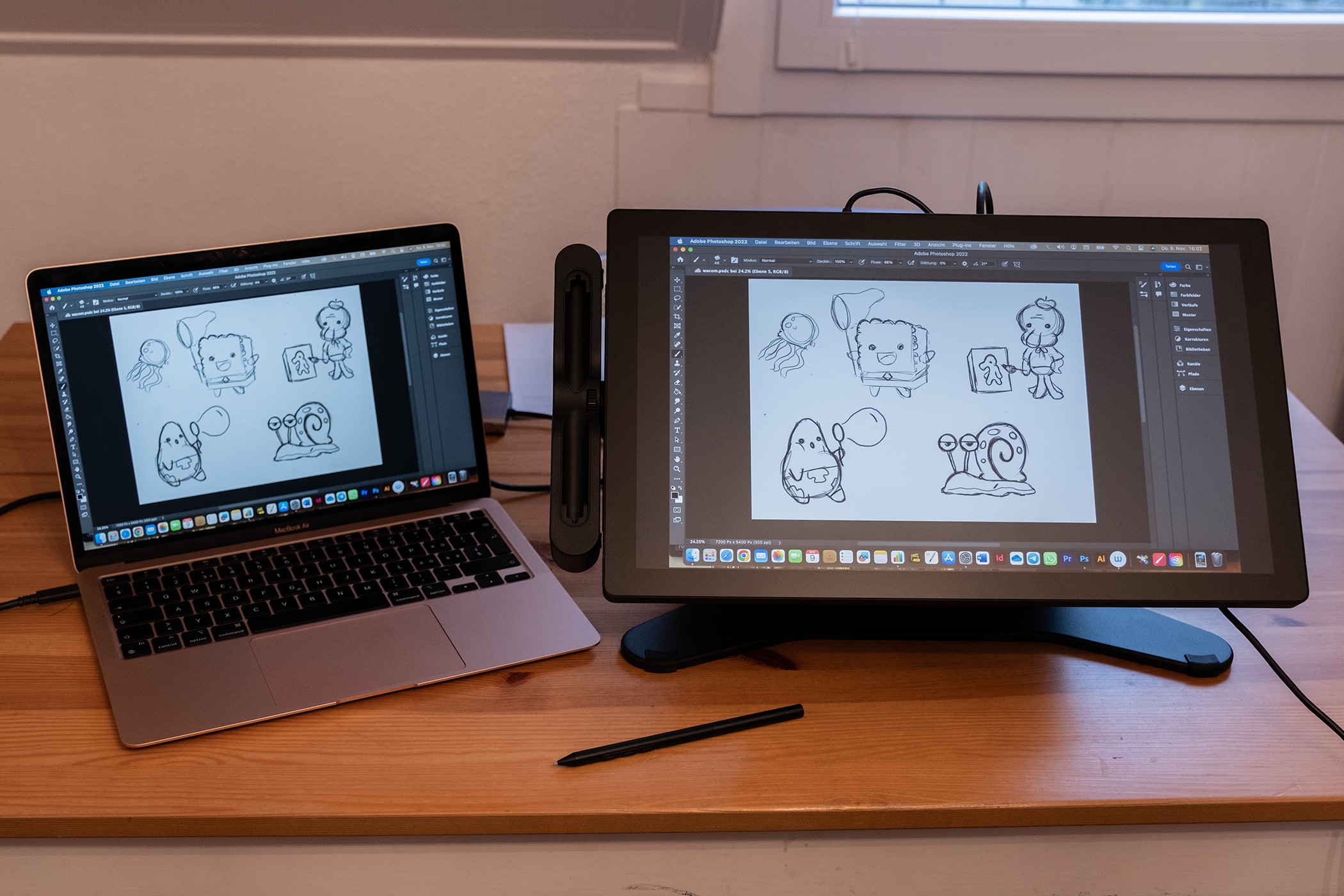 Total flexibility, but a disappointing screen: the Wacom Cintiq 