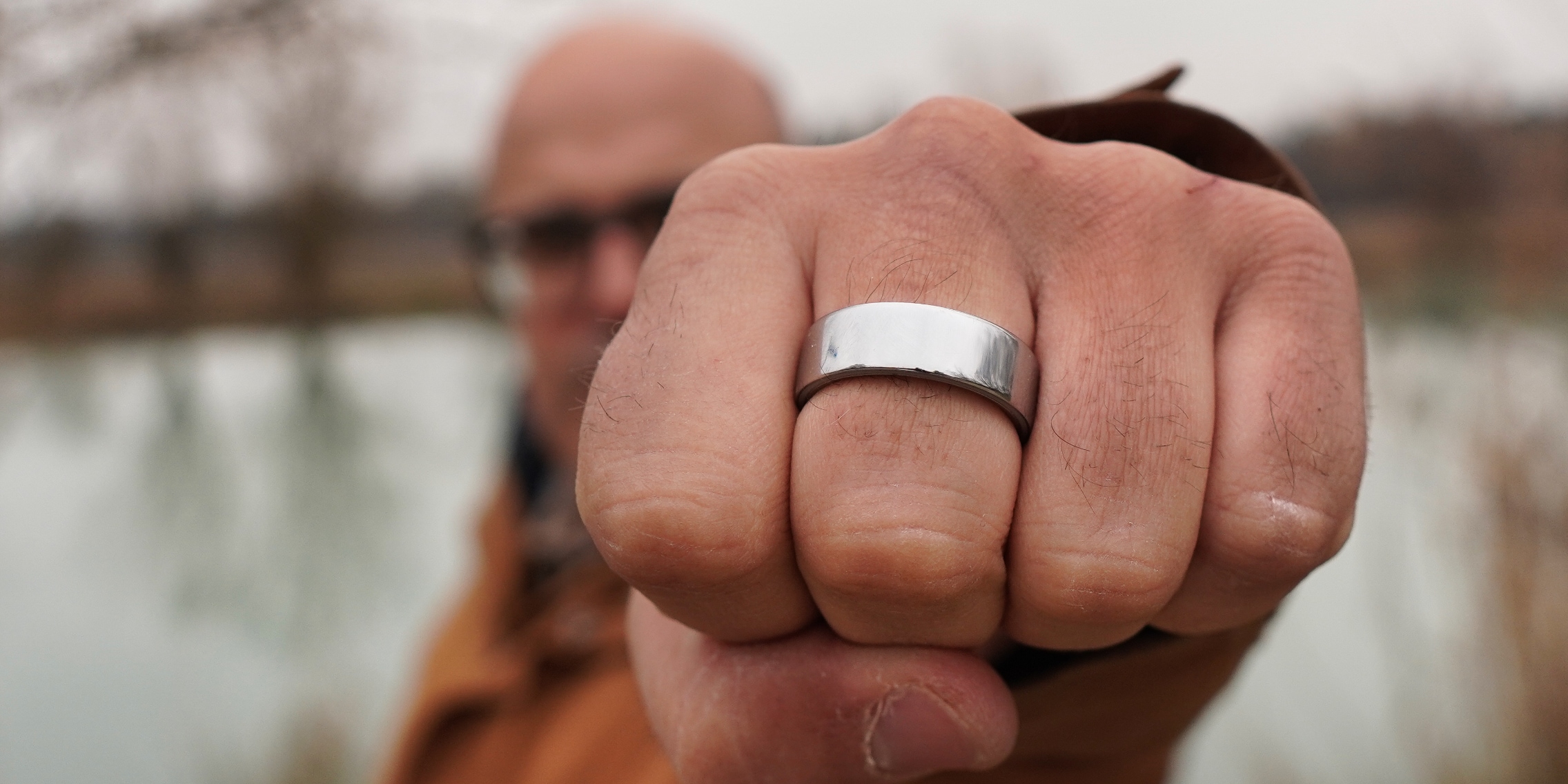 Oura Ring Gen3 Heritage - Bague Connectée Silver Taille 7 | Suivi Sommeil, FC, Activité