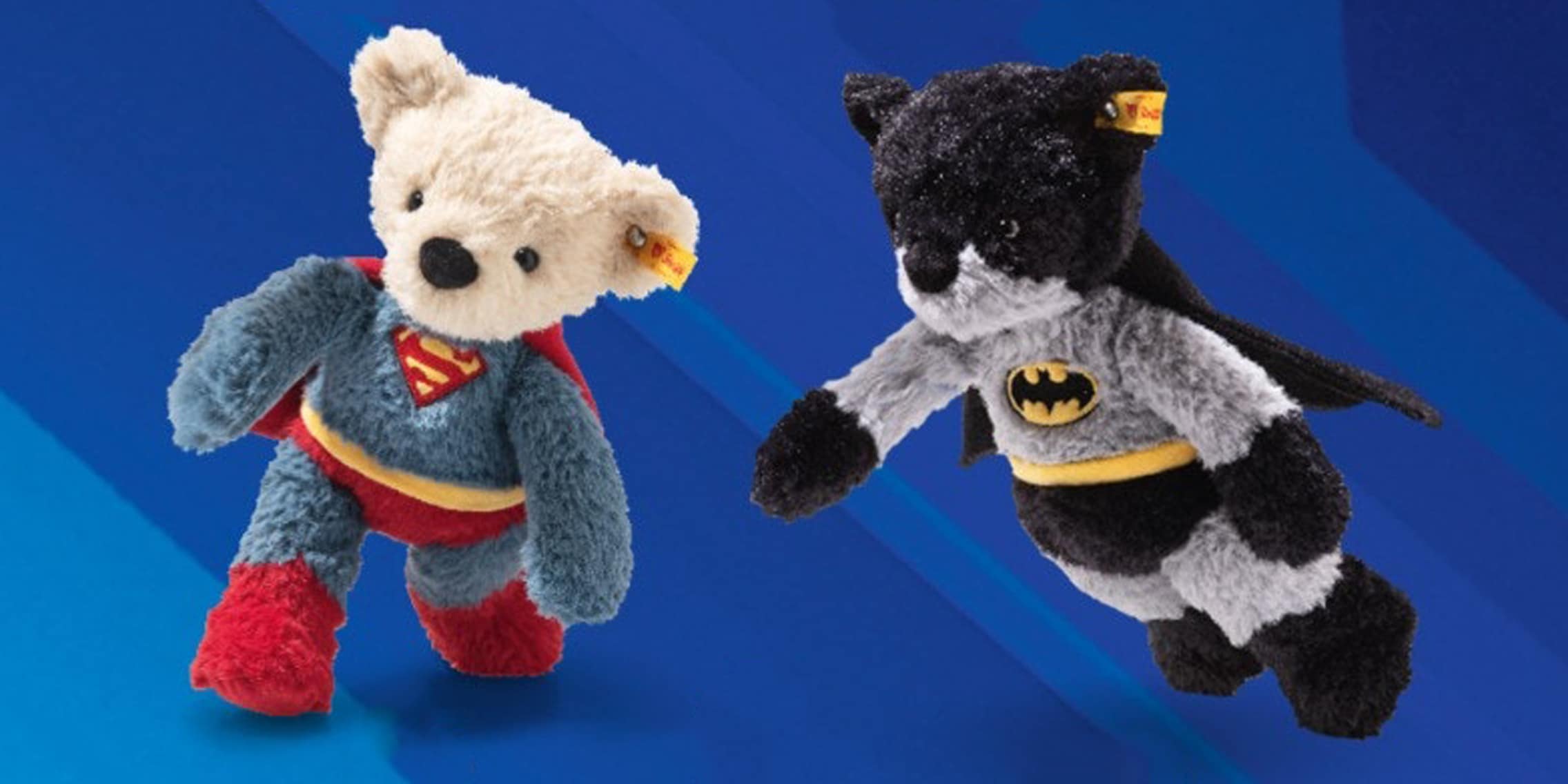Steiff launches Batman and Superman teddies for under 50 francs