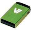 V7 USB NANO STICK 4GB GREEN (4 Go, USB 2.0)