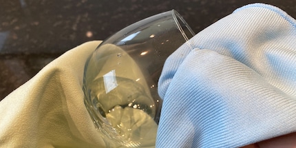 Use a microfibre cloth to get off any remaining marks and spots.