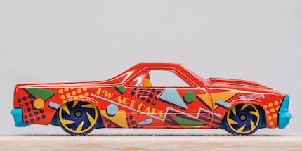 Jose Luis Ramirez avec sa Chevrolet El Camino.
