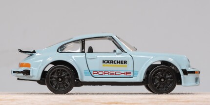 Jan Schäfer avec sa Porsche 934.