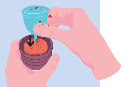 The device works with most silicone cups as well as different sizes. Image: Emanui