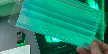 Razer a offert plus d’un million de ces masques. Source d’image : Reddit/zerprofniloc