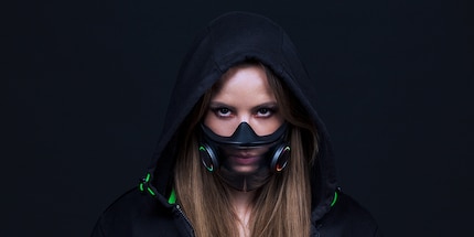 La bouche est visible quand on porte le « Project Hazel ». Source d’image : Razer