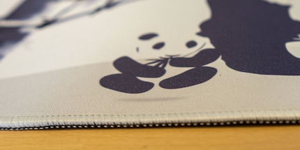 The stitching and printing are excellent.