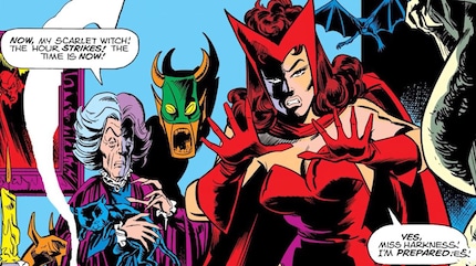 Wanda est formée par Agatha.