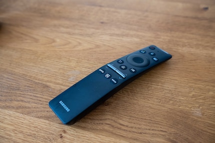 The remote sits comfortably in your hand.