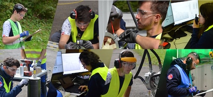 Chaque membre de l'équipe est absolument concentré.