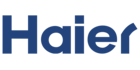 Logo of the Haier brand