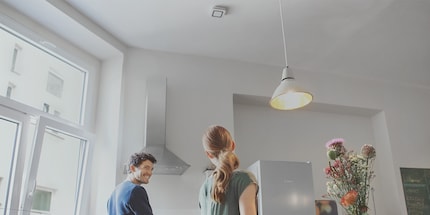 The Twinguard from Bosch is a smoke detector and air quality meter in one. Image source: bosch-smarthome.com