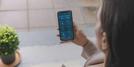 The Smarthome app is clear, logically structured and runs smoothly. Image source: bosch-smarthome.com