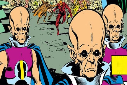 The Time-Twisters in the comics