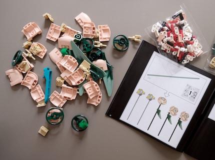 Une rose sans épine... ça n’existe qu’en LEGO.