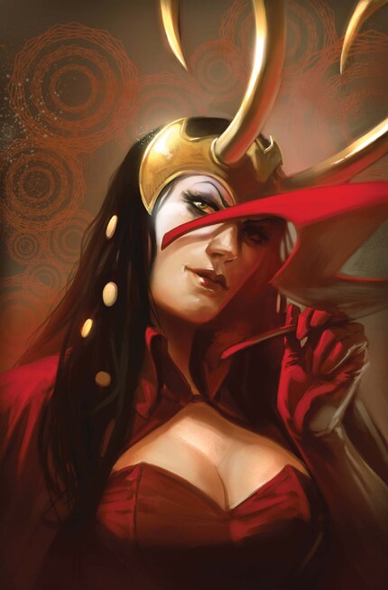 Loki se déguise en Wanda Maximoff