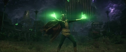 An epic entrance!