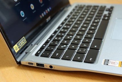 Il y a un deuxième port USB-C de l’autre côté.