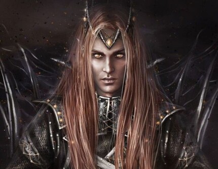 Sauron dans sa prime jeunesse, avant qu'il n'asservisse les peuples de la Terre du Milieu.