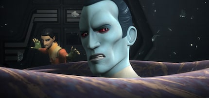 Ezra Bridger et le Grand Amiral Thrawn