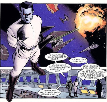 Pour les fans, il est clair que si Thrawn, et non l’empereur, avait été aux commandes, l’Alliance rebelle n’aurait eu aucune chance.