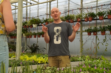 Erich a étudié l'horticulture, c'est un univers dans lequel il est parfaitement à l'aise.