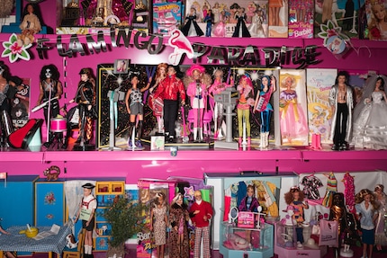La boutique de Beate a tout d'un musée.