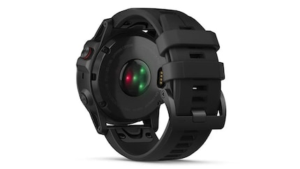 La Garmin Fenix 5x Plus vue de dos.
