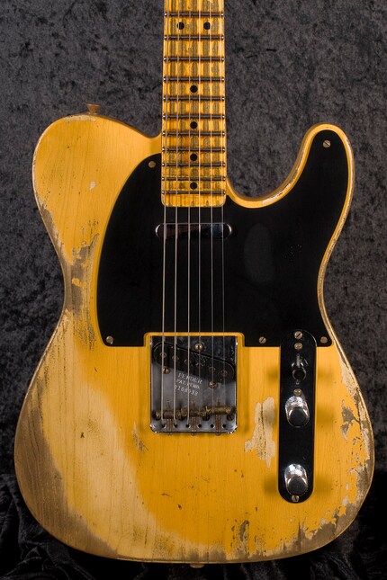 On dirait qu’elle date de 1951, mais elle est neuve : une Fender Heavy Relic Telecaster.