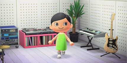 Animal Crossing : un look signé Valentino. Photo : Valentino et Kara Chung
