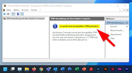Non, ce PC ne possède pas de TPM