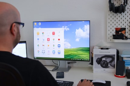 Android en mode bureau a déjà plus de sens.