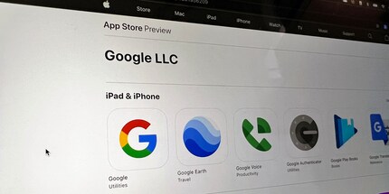 Pratiquement toutes les applications Google sont sur l’App Store d’Apple.