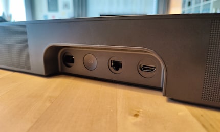 Peu d’options de connexion pour une barre de son aussi chère
