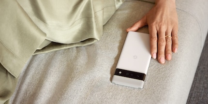 Le Pixel 6 Pro, version « Cloudy White »