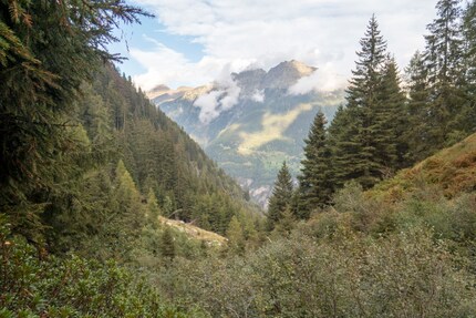 D'ici, la vue sur la vallée est effectivement paradisiaque.