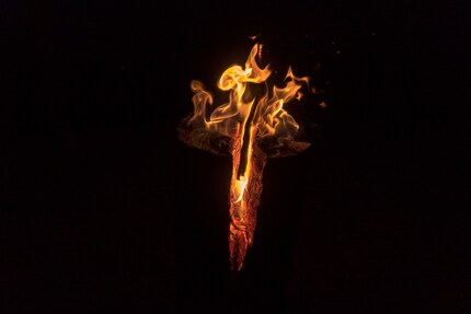 La magie du feu.
