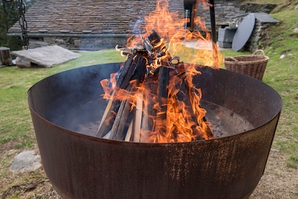 Le barbecue est allumé quasi quotidiennement.