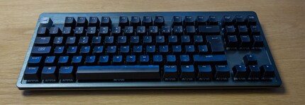 Eine TKL-Tastatur – die Everest von Mountain.