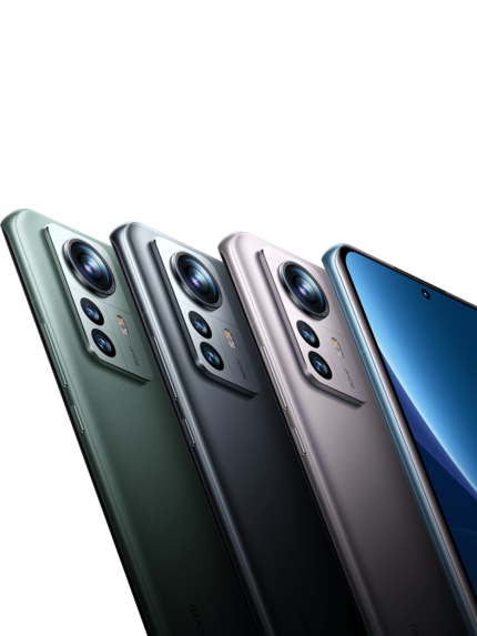 Die Farbauswahl ist beim Xiaomi 12 Pro nahezu identisch.