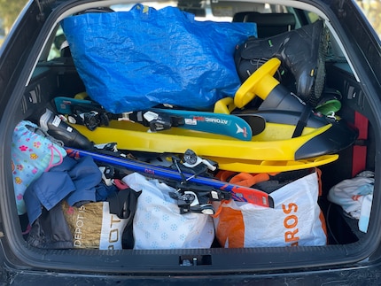 Une voiture pleine à craquer – et ce, pour un seul après-midi.