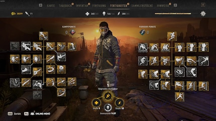 When choosing skills, make sure to have enough stamina and health.