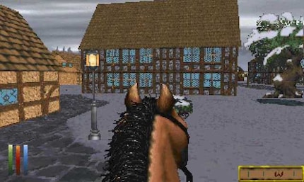Ein Posten als unterstützender Designer für Daggerfall markiert Howards Einstieg ins Elder-Scrolls-Universum. Wer den DOS-Klassiker selbst mal ausprobieren will, findet ihn kostenlos auf der offiziellen Webseite: https://elderscrolls.bethesda.net/de/daggerfall