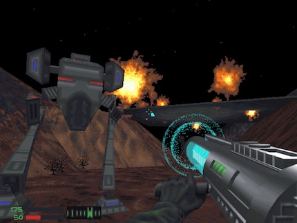 Blechbüchsen verschrotten zum Zweiten: Der von Howard produzierte Future-Shock-Nachfolger The Terminator: SkyNET bietet neben einer neuen Geschichte Mehrspielerduelle für bis zu acht Spieler.