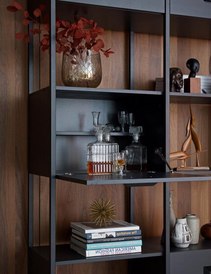 Dimensions: 123 × 45 × 220 cm | Material:  iron, beech | Image: BePureHome
