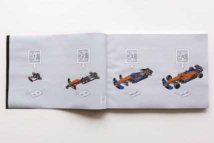 The car is built in four phases.
