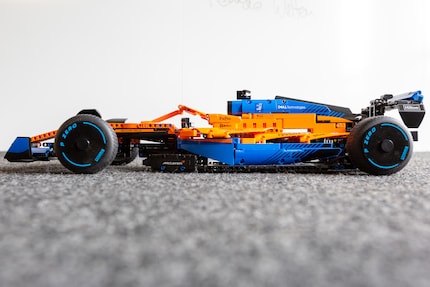 At 64 centimetres, the car is longer than I’d initially thought.