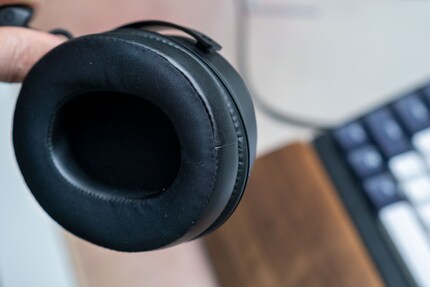 Pour une meilleure ventilation, Razer utilise du tissu là où le casque est en contact avec la peau.